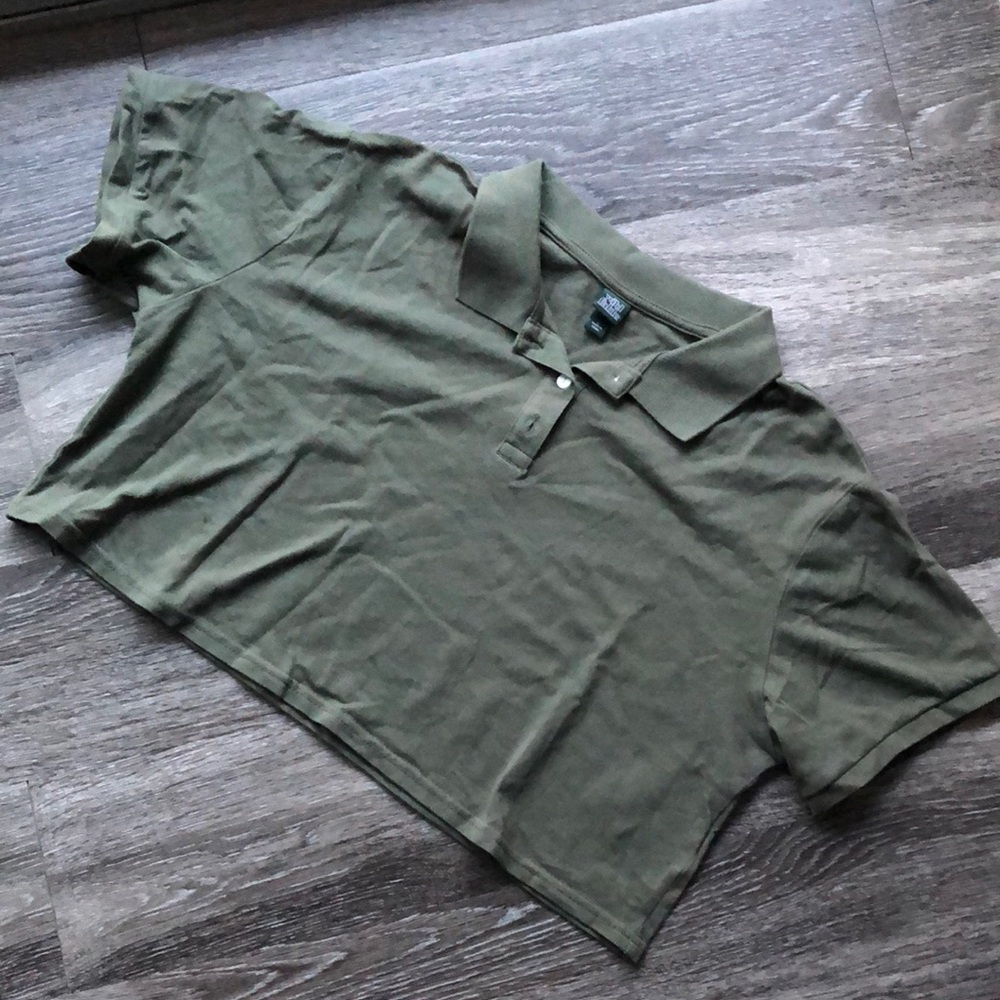 Wild Fable Olive Green Crop Top